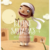 Vrolijk cartoonfiguur met witte hoofdband voor woestijn, Kleine Sahaba’s Deel 4